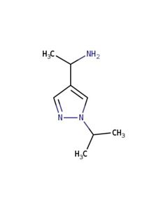 Astatech 1-(1-ISOPROPYL-1H-PYRAZOL-4-YL)ETHAN-1-AMINE; 1G; Purity 95%; MDL-MFCD08700769